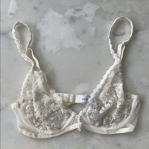 La Perla cream lace bra